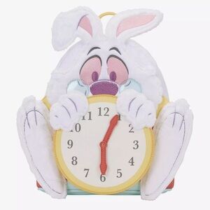 Loungefly Disney Alice in Wonderland White Rabbit
Figural Mini Backpack